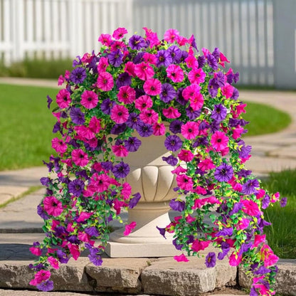 🌺UV Resistant Hanging Artificial Morning Glory Vine 💖(2 PCS)