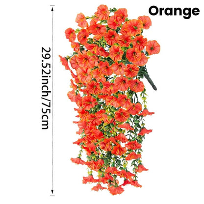🌺UV Resistant Hanging Artificial Morning Glory Vine 💖(2 PCS)