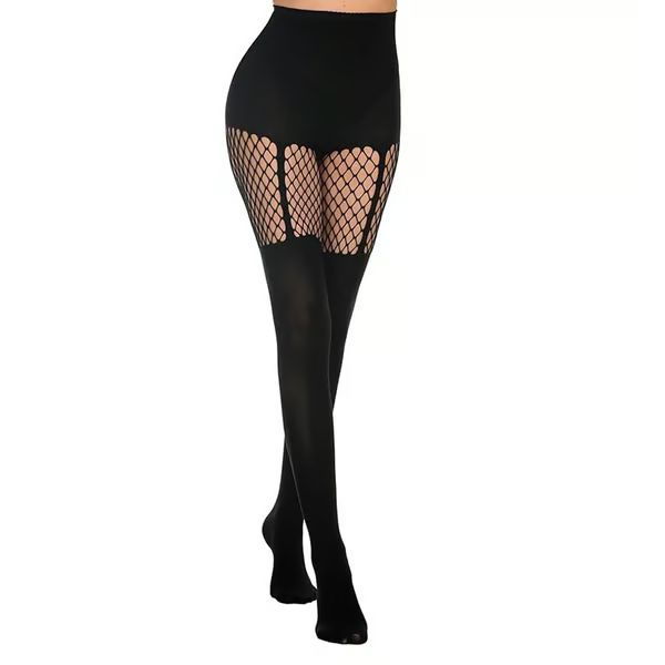 HOT SALE 50%OFF✨🔥Women's Sexy Fishnet Mock Thigh High Stockings