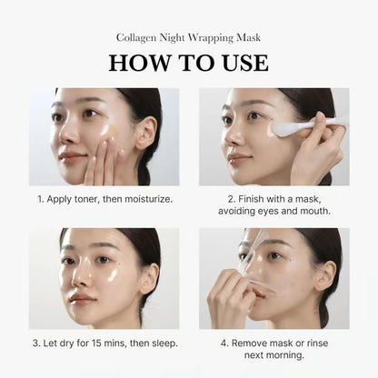 🔥Free Shipping🔥Collagen Night Wrapping Mask