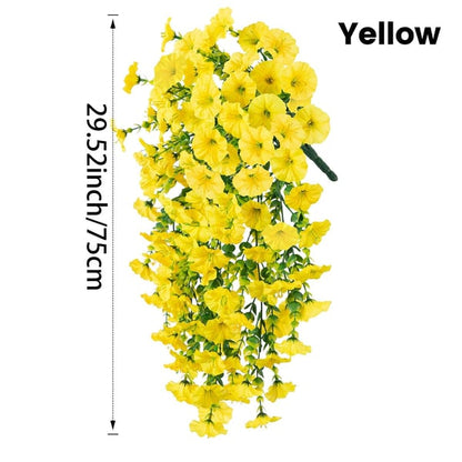 🌺UV Resistant Hanging Artificial Morning Glory Vine 💖(2 PCS)