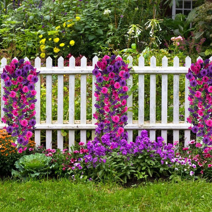 🌺UV Resistant Hanging Artificial Morning Glory Vine 💖(2 PCS)