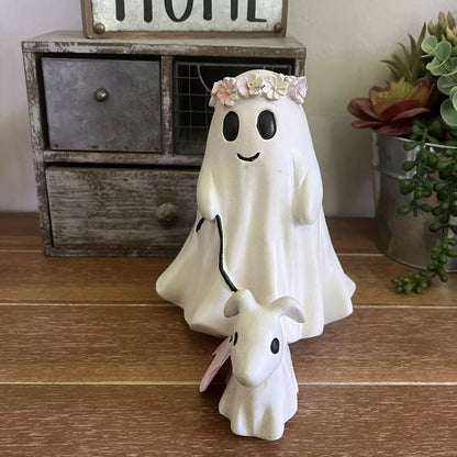 ✨2025 Ghost Walking Dog Statue 👻🔥
