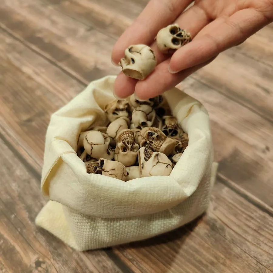 🎁Halloween Eve Promotions 🔥 Adorable Mini Skull Set (40 PCS)