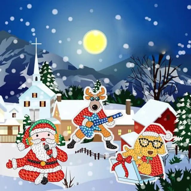 🎄Christmas Diamond Painting Sticker Kit