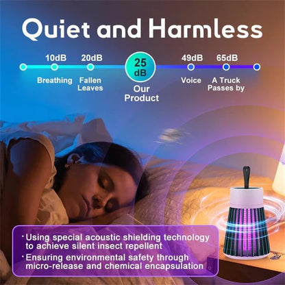 🔥Surprise Discount🔥USB/Rechargeable Mosquito & Fly Trap Lamp